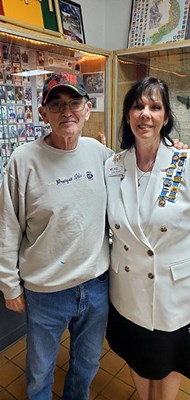 Ceremony for MI VVA Chapter 528 by the Sarah Ann Cochrane Chapter, NSDAR